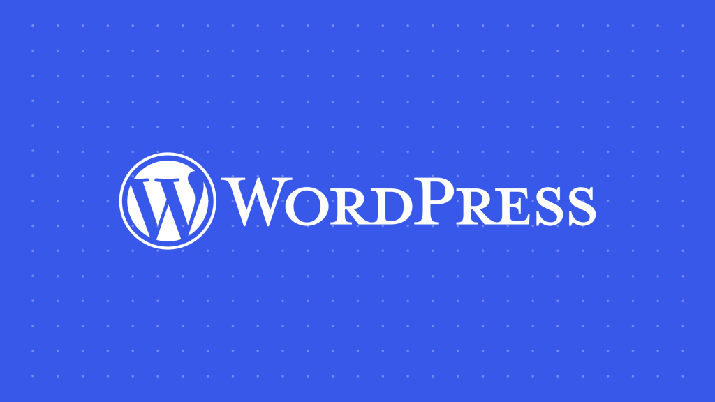 Official WordPress.org branding image for the WordPress download page