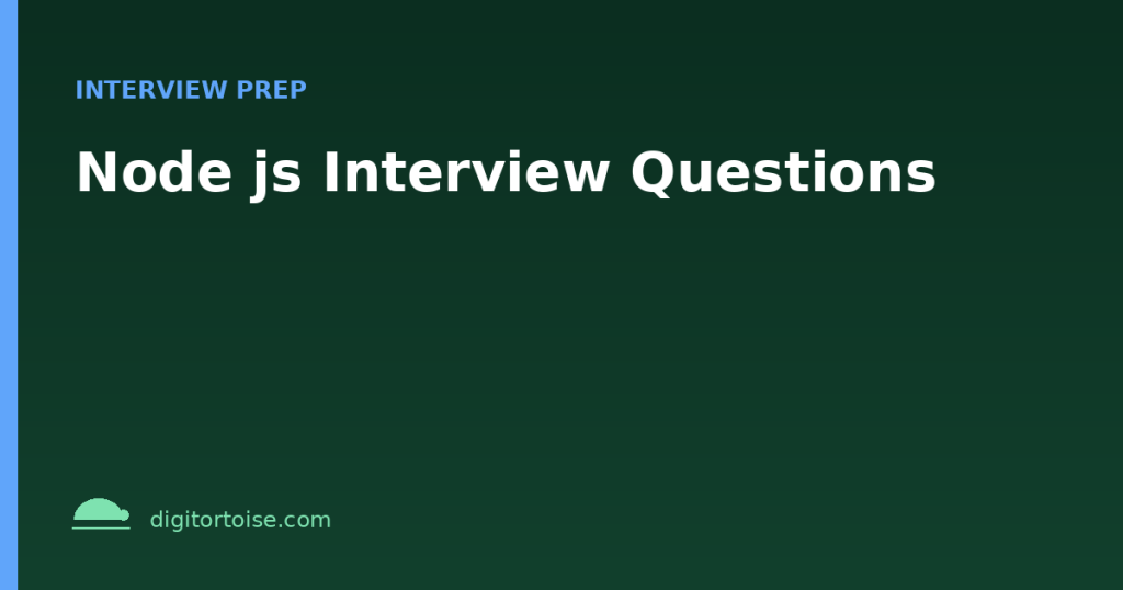 Node js Interview Questions