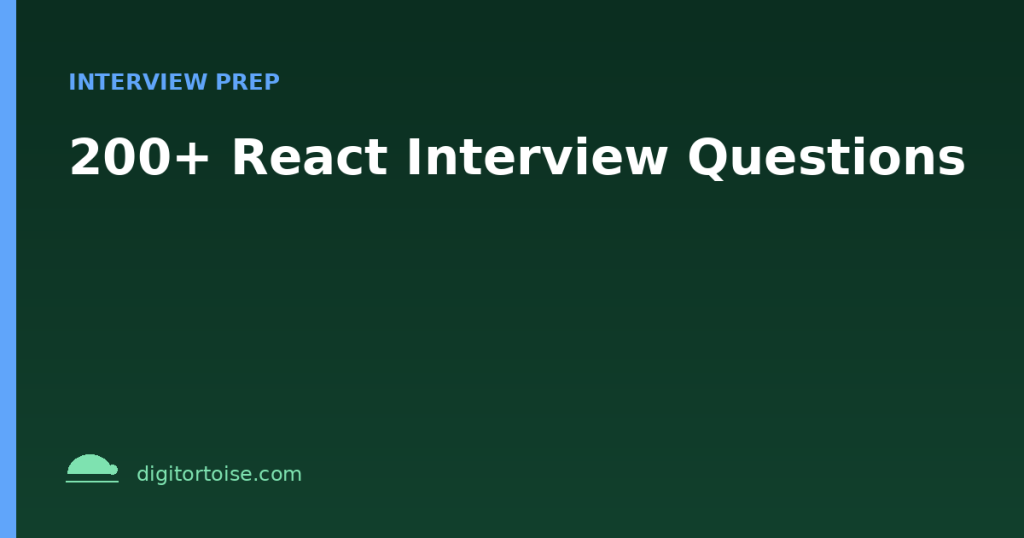 200+ React Interview Questions